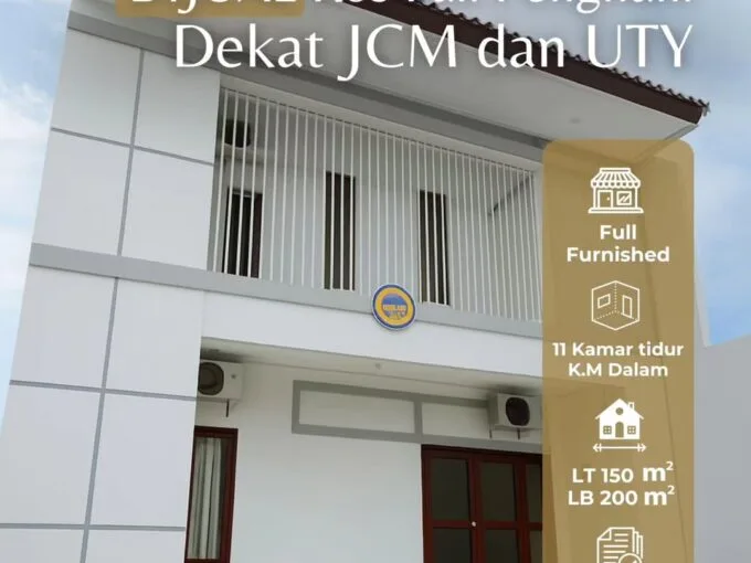 Dijual Kos dekat UTY dan JCM